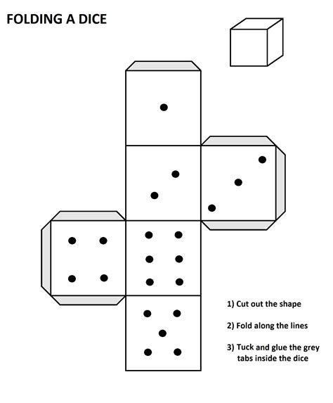 making your own dice.